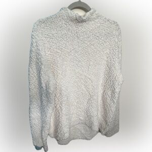 Stitches + Stripes Lowell Fuzzy Mockneck Sweater